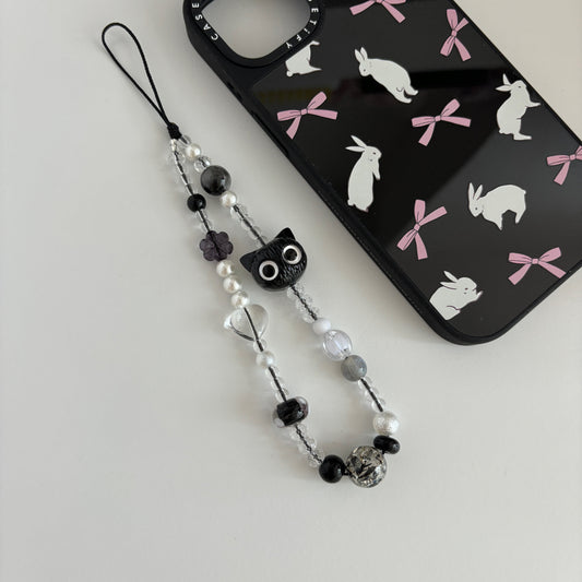 "Black Cat" Charm, Camera strap